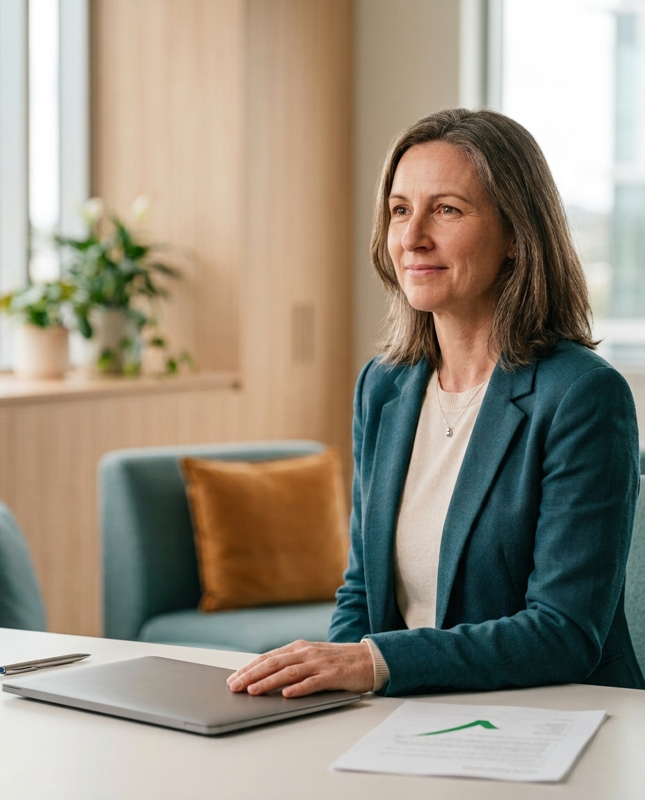A privacy-compliance professional in an Australian office
